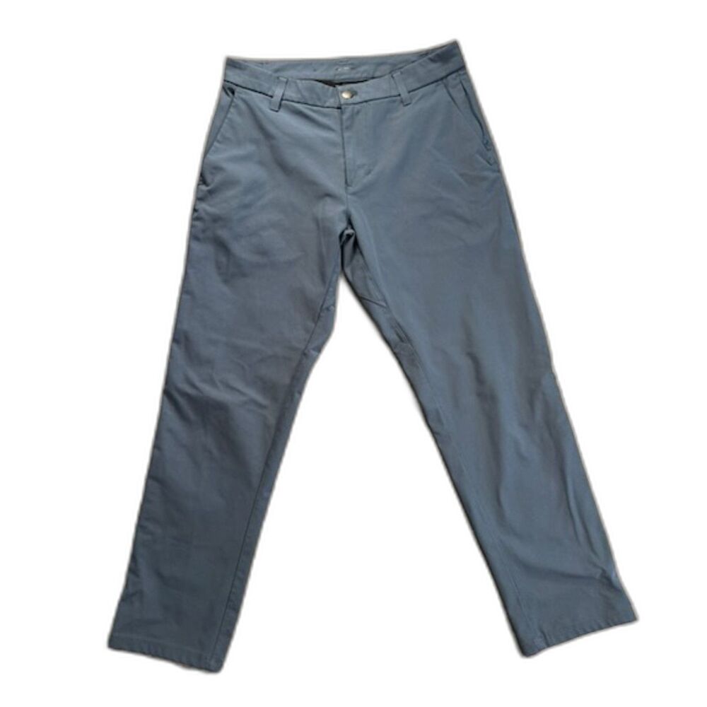 Lululemon Men's Performance Pants Size 30 Blue Gray 29" Inseam Stretch Golf